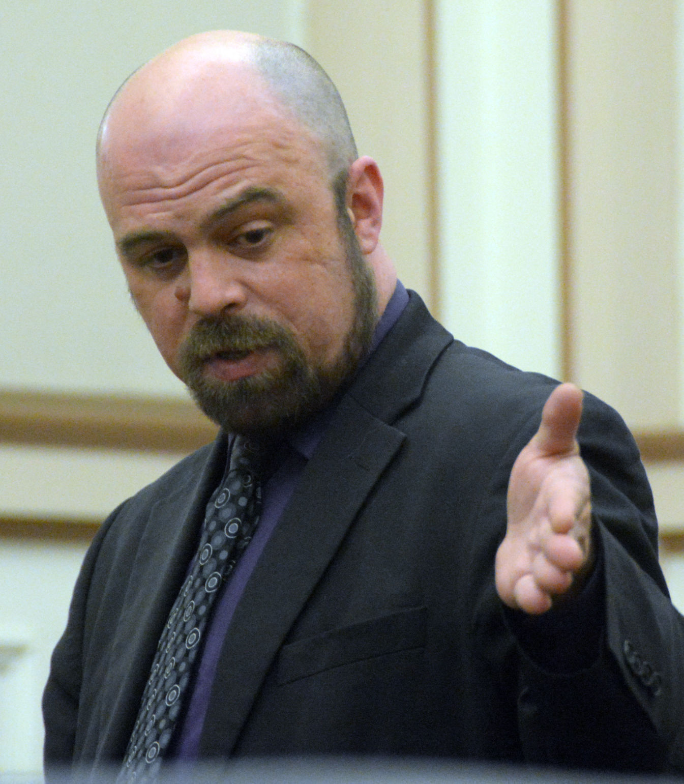 Defense attorney Jeremiah Meyer-O'Day